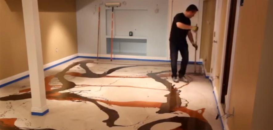 Home improvement in the floor tiles have OUT